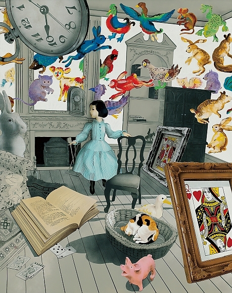 Alice in a Swirling World of Wonderland
